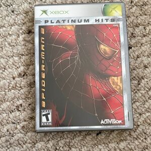 Spider-Man Game for Xbox - Red and Black